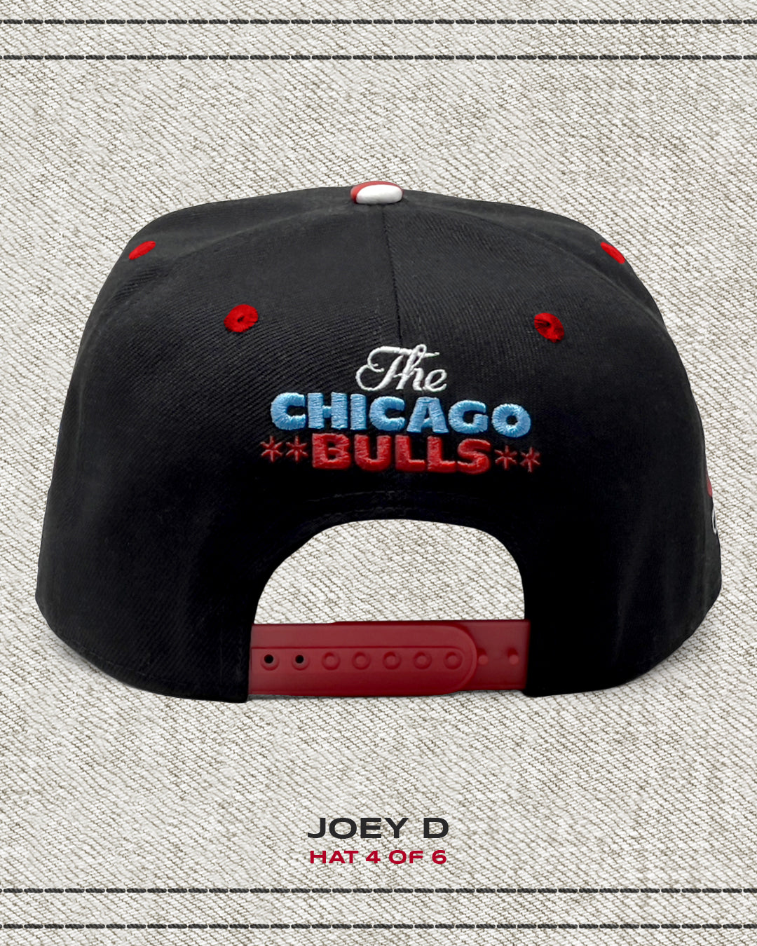 Chicago Bulls BMO Hat by Joey D. Series 8